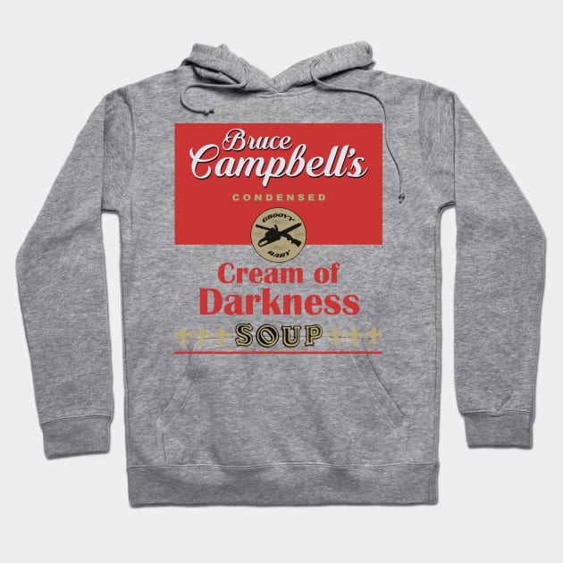 Bruce Campbell Soup Hoodie by MonkeyKing